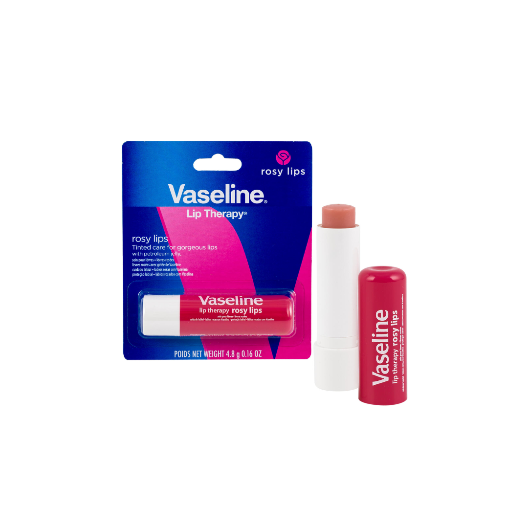 VASELINE LIP THRPY CARE ROSY 0.16 OZ