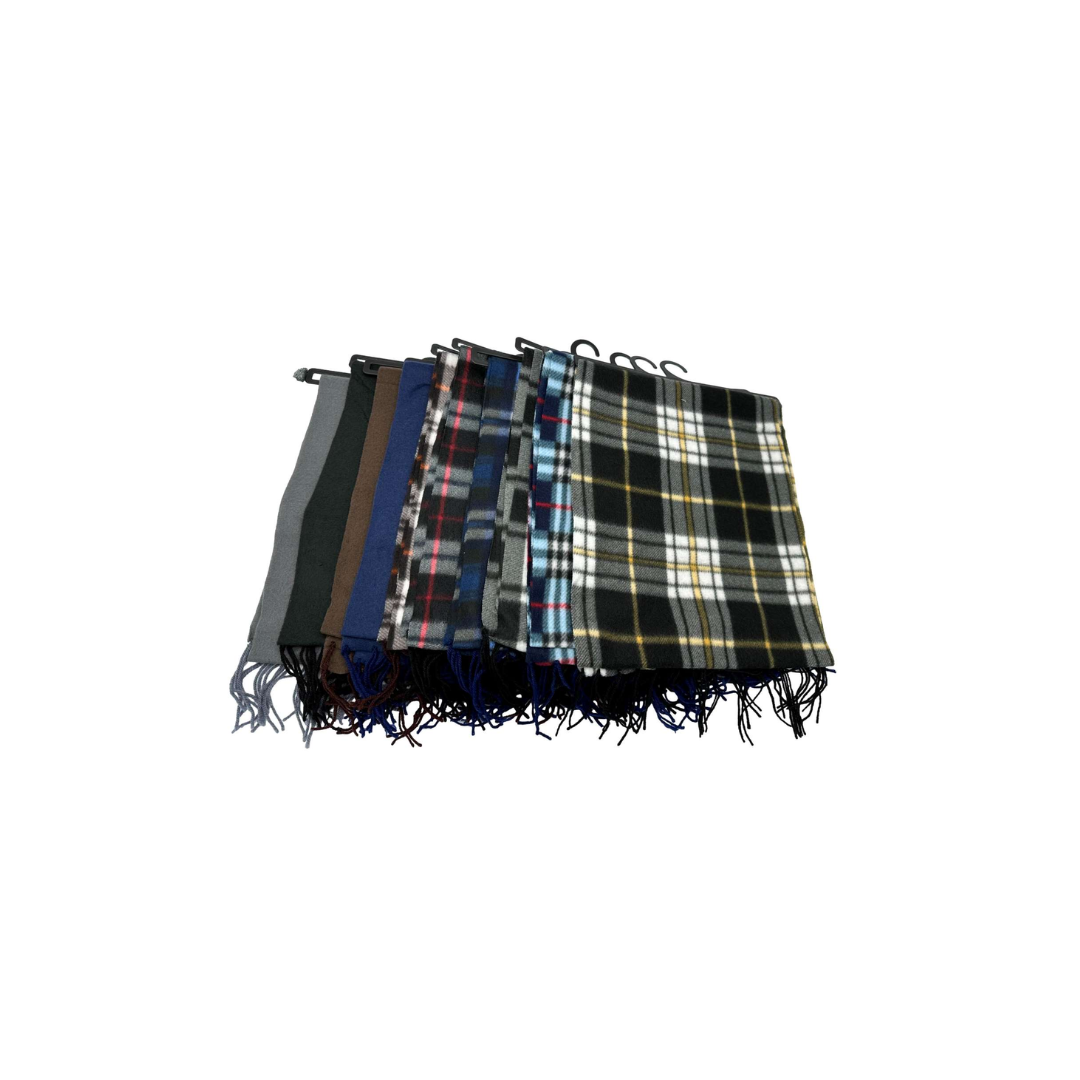 FLEECE SCARF ASST COLORS