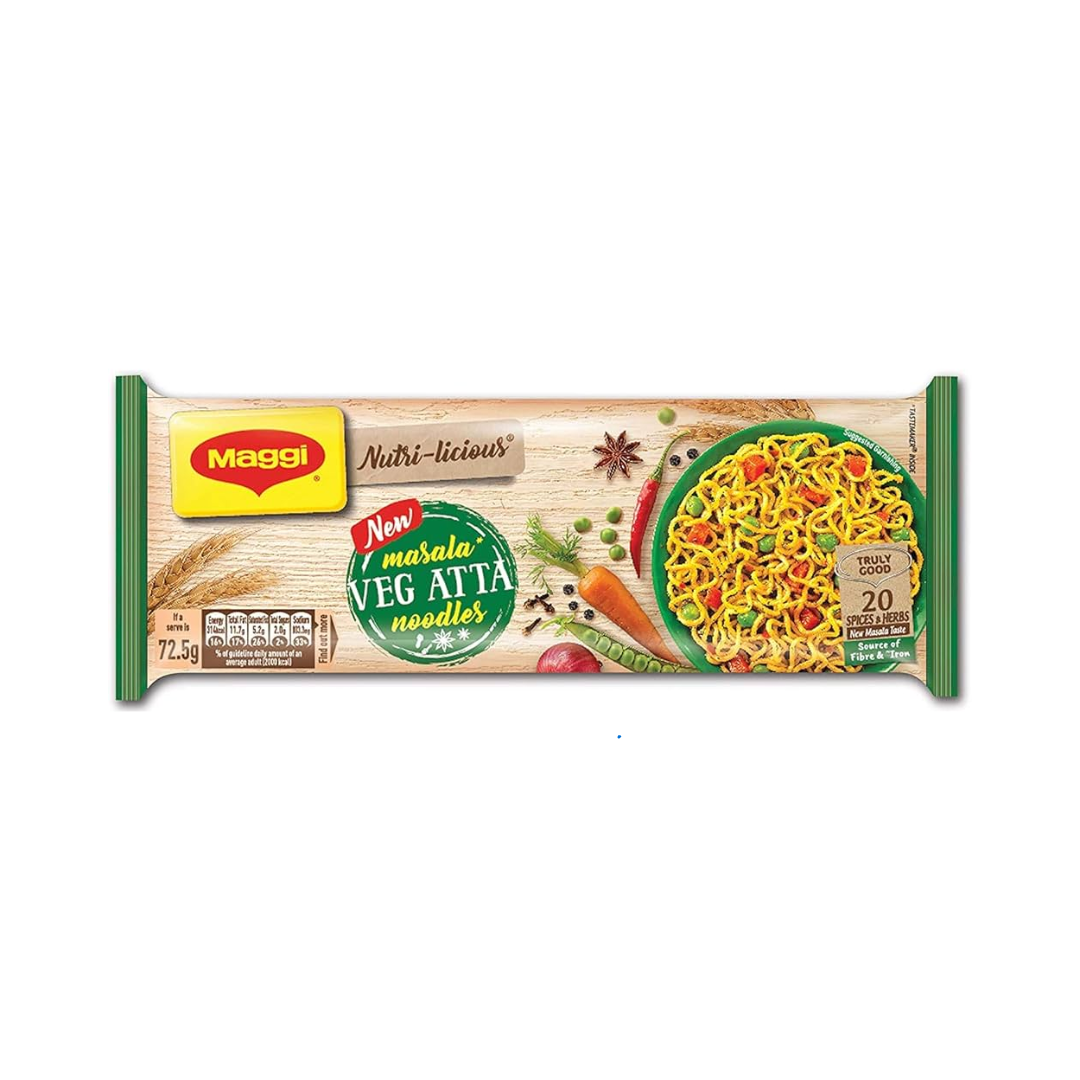 MAGGI ATTA MASALA NOODLES 420 GM