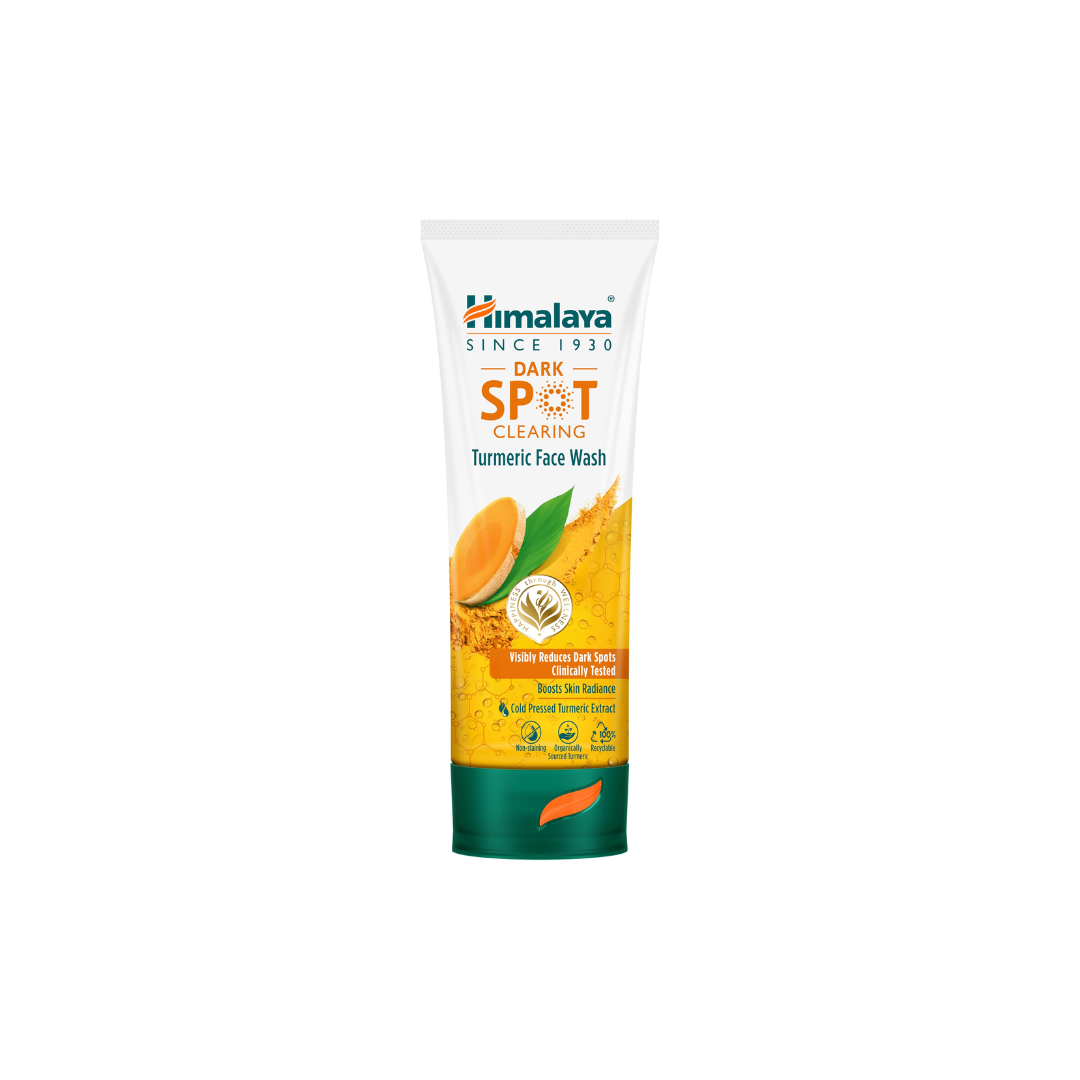 HIMALAYA DARK SPOT CLEARING TURMERIC FACE WASH 100ML