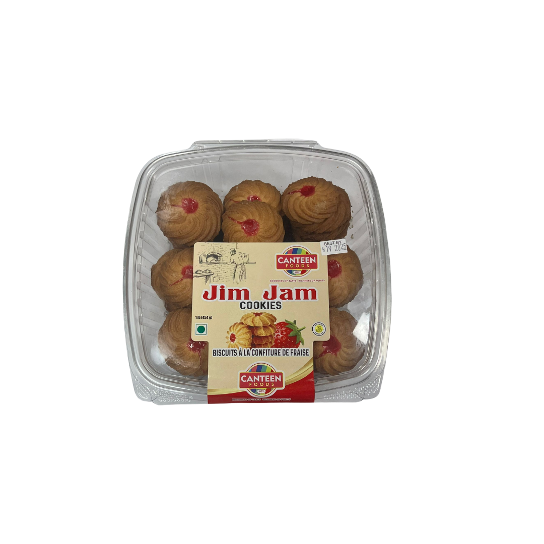Canteen Jim jam cookies 454g