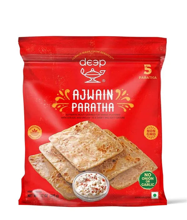 Deep Ajwain Paratha 5 pcs