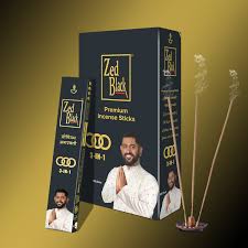 Zed Black 3 in 1 Agarbatti - 6 packs