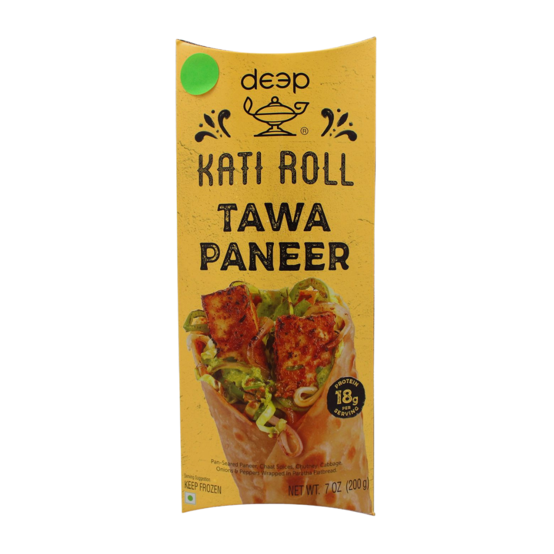 Deep Kathi Roll tawa Paneer 7oz