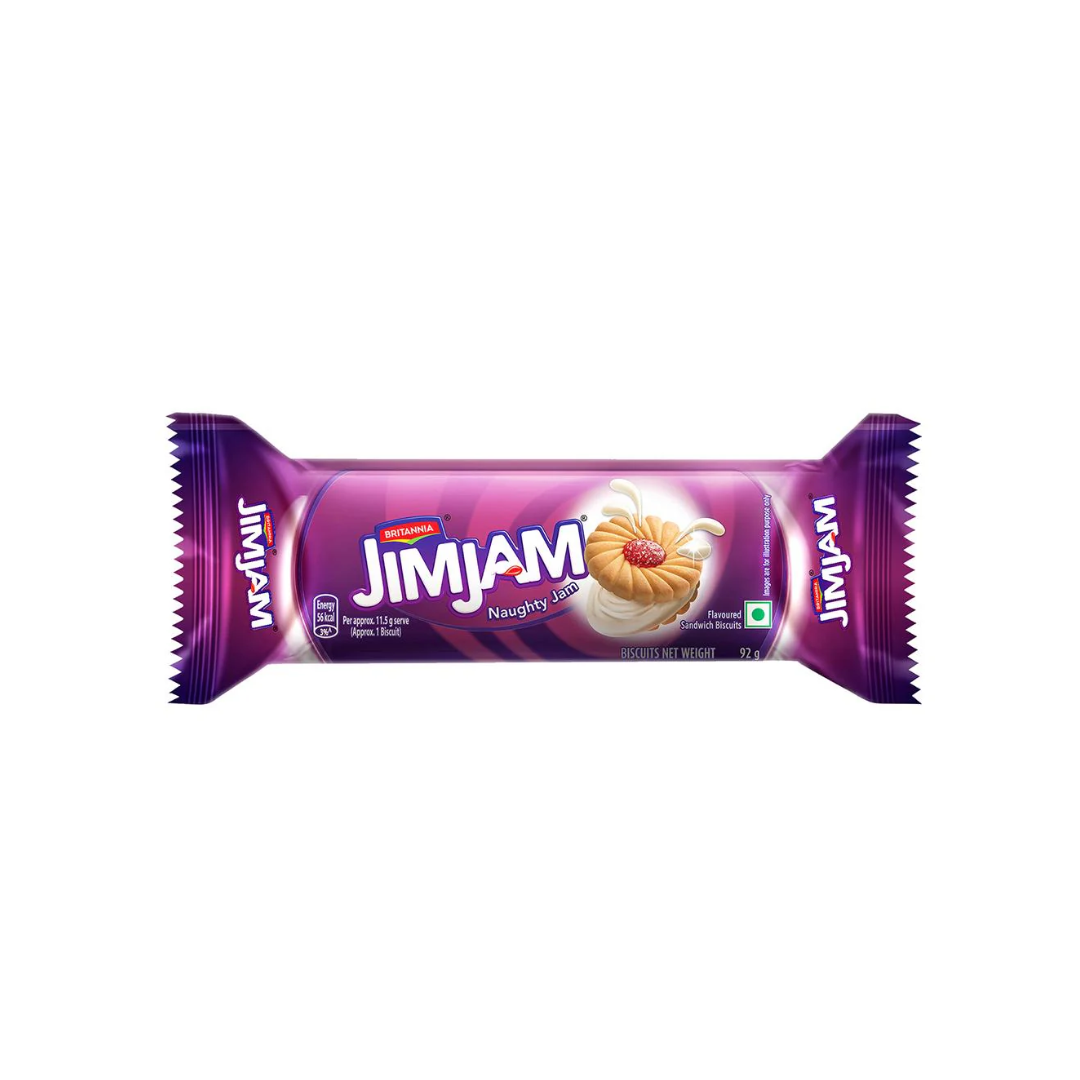 BRITANNIA JIM JAM BISCUITS 92GM