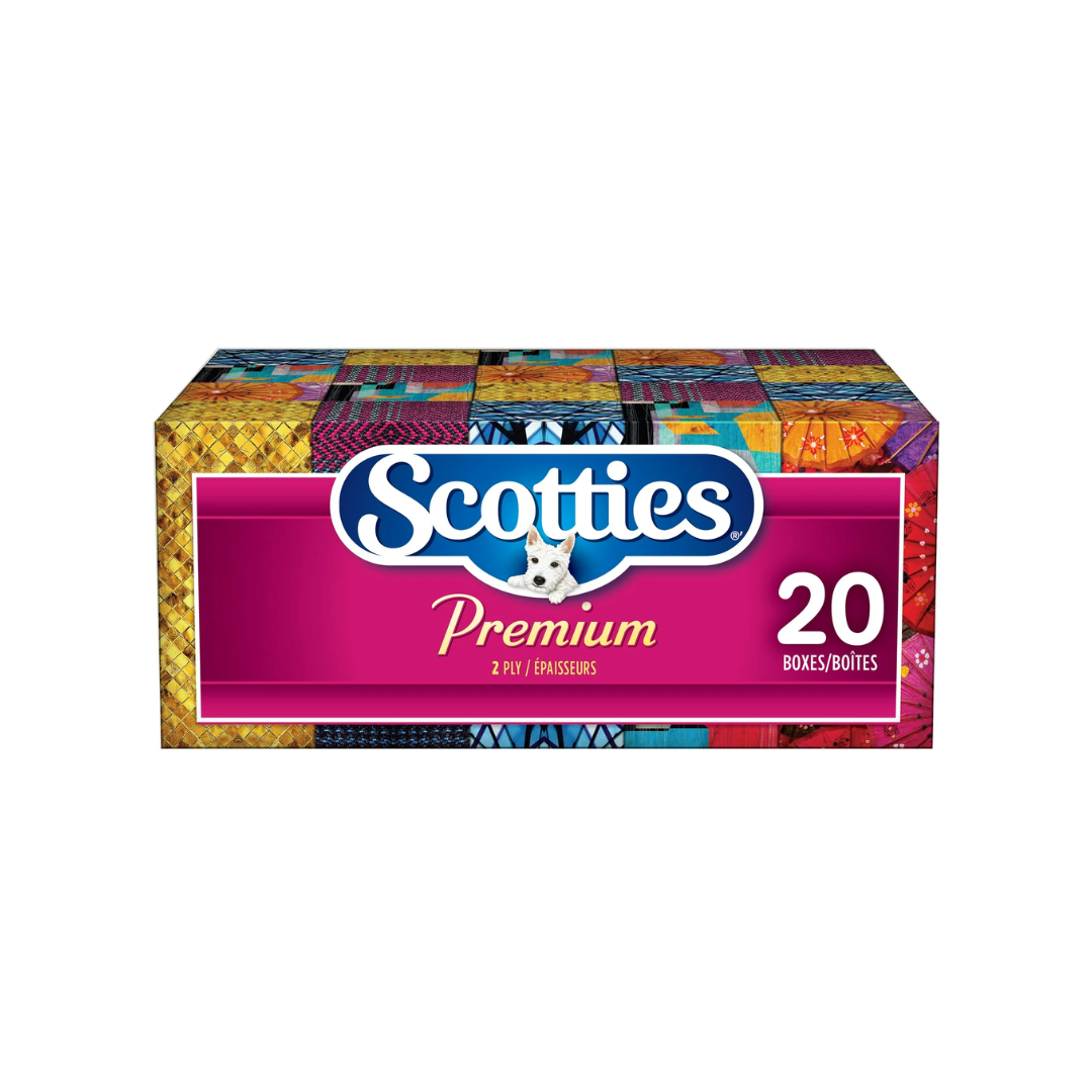 Scotties Premium - 2 Ply 126 Tissues