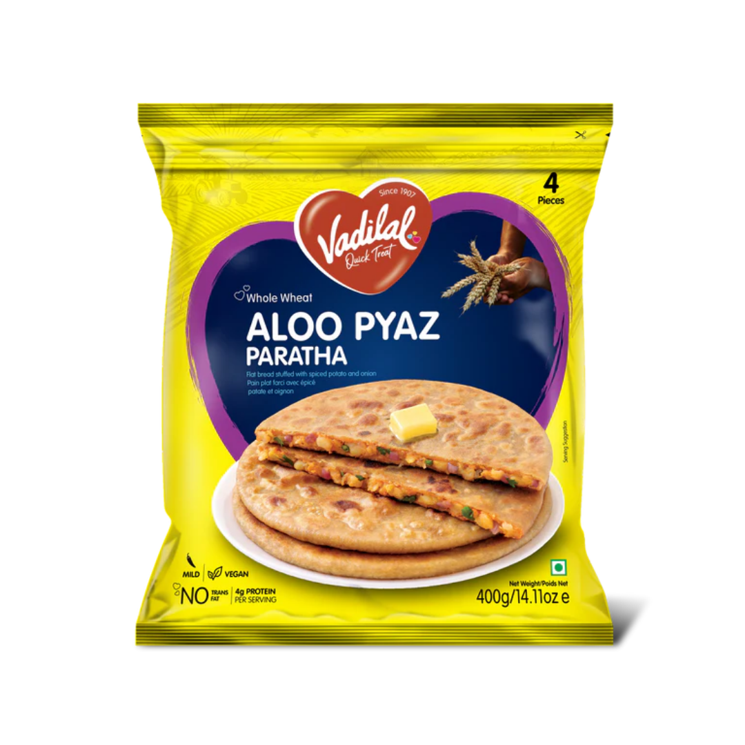 VADILAL ALOO PYAZ PARATHA 4PCS 400G