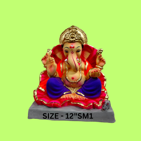 GANPATI MURTI SIZE - 12"SM1