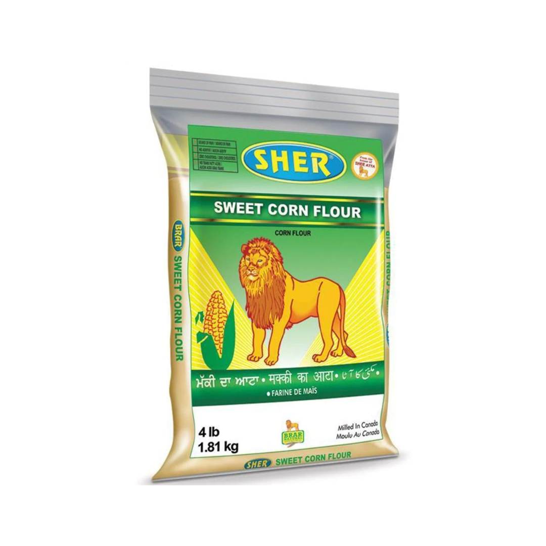 Sher Corn Flour - 4 LB