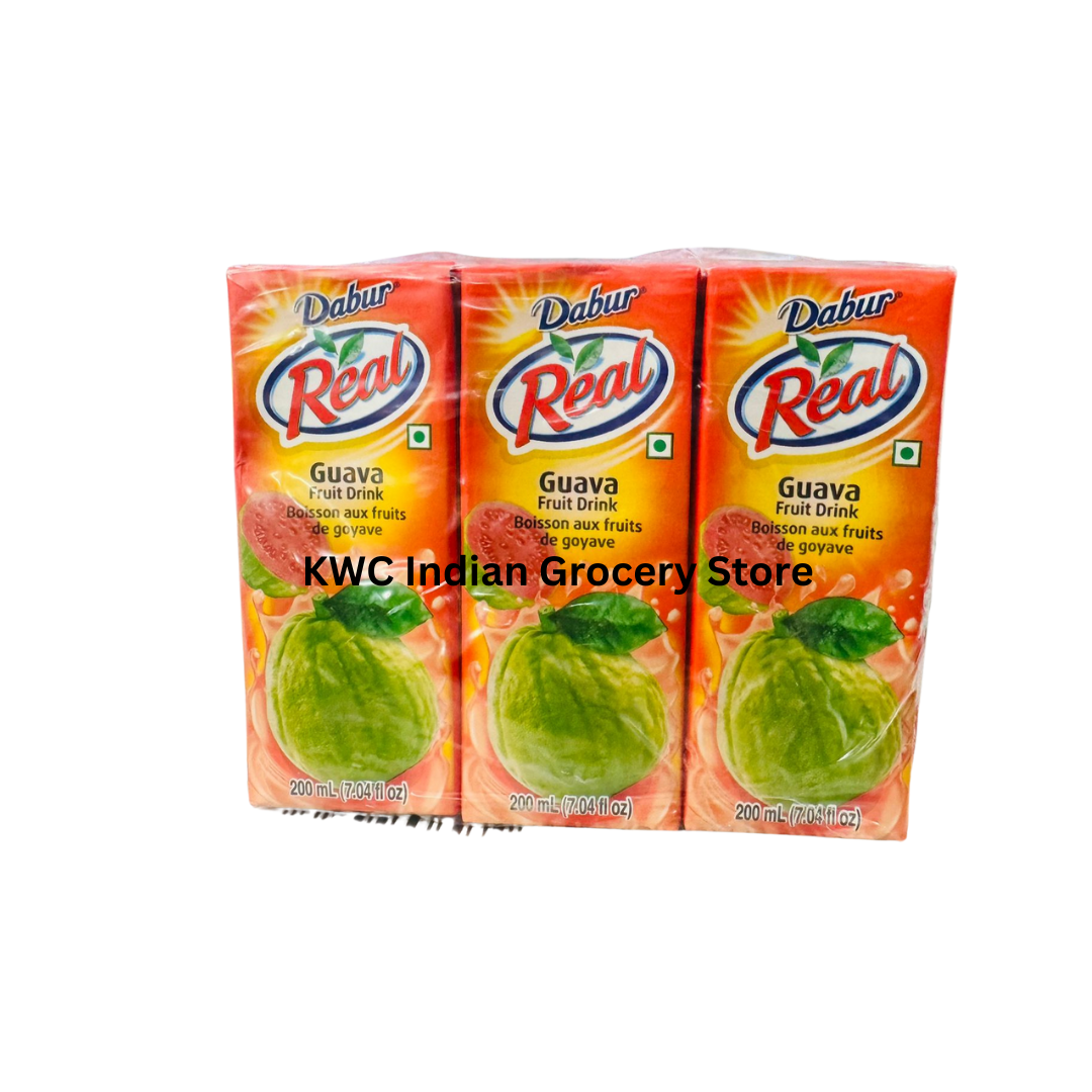 Dabur Real Guava Nectar - 200 ml x 6