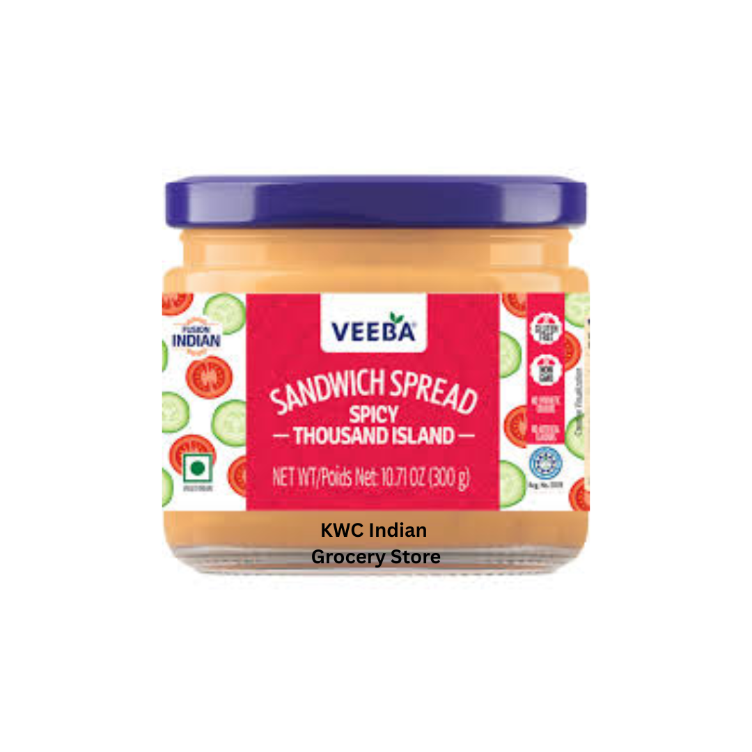 VEEBA EGGLESS SPICY THOUSAND ISLAND SPREAD 300G