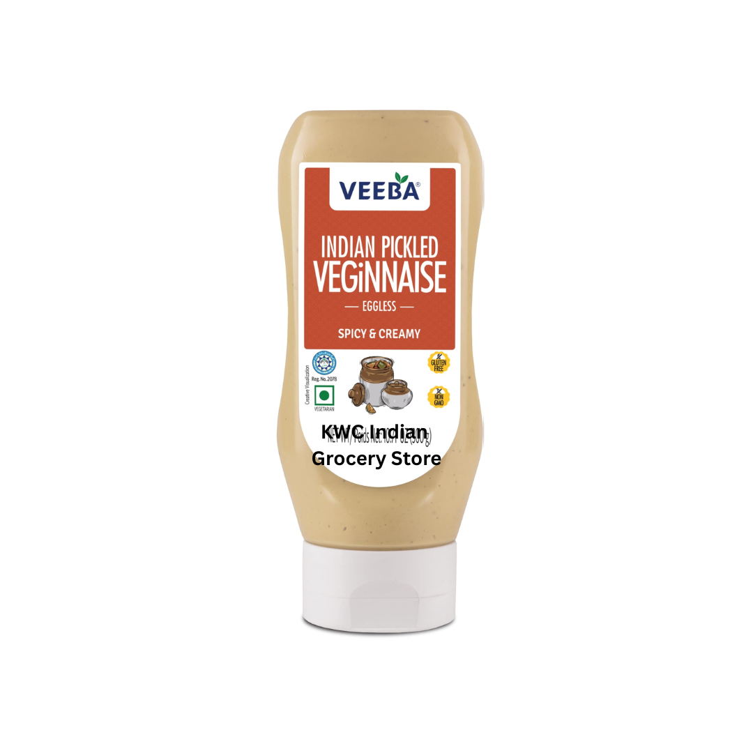 VEEBA EGGLESS INDIAN PICKLED VEGINNAISE 300G