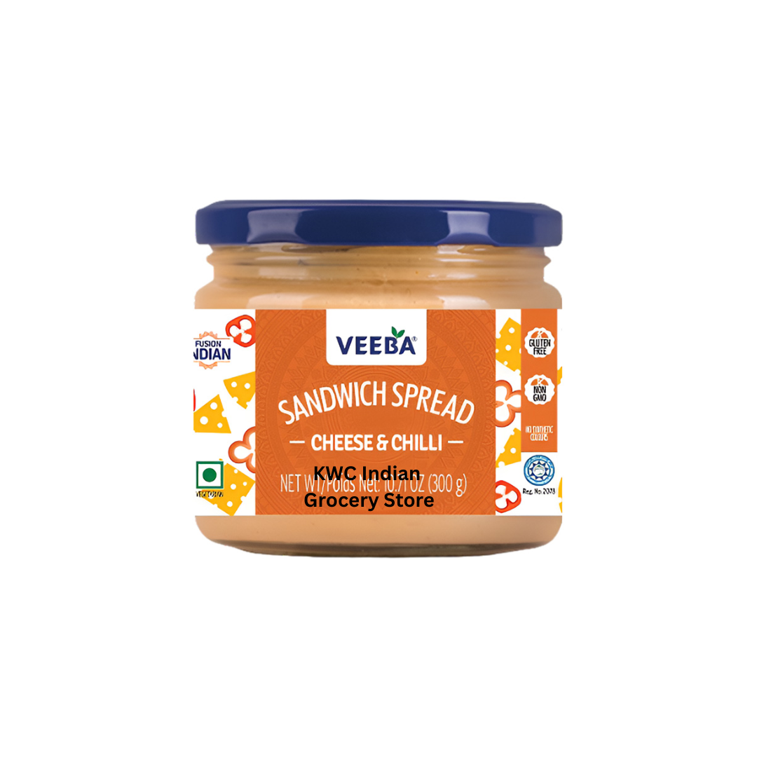 VEEBA EGGLESS CHEESE & CHILLI SPREAD 300G