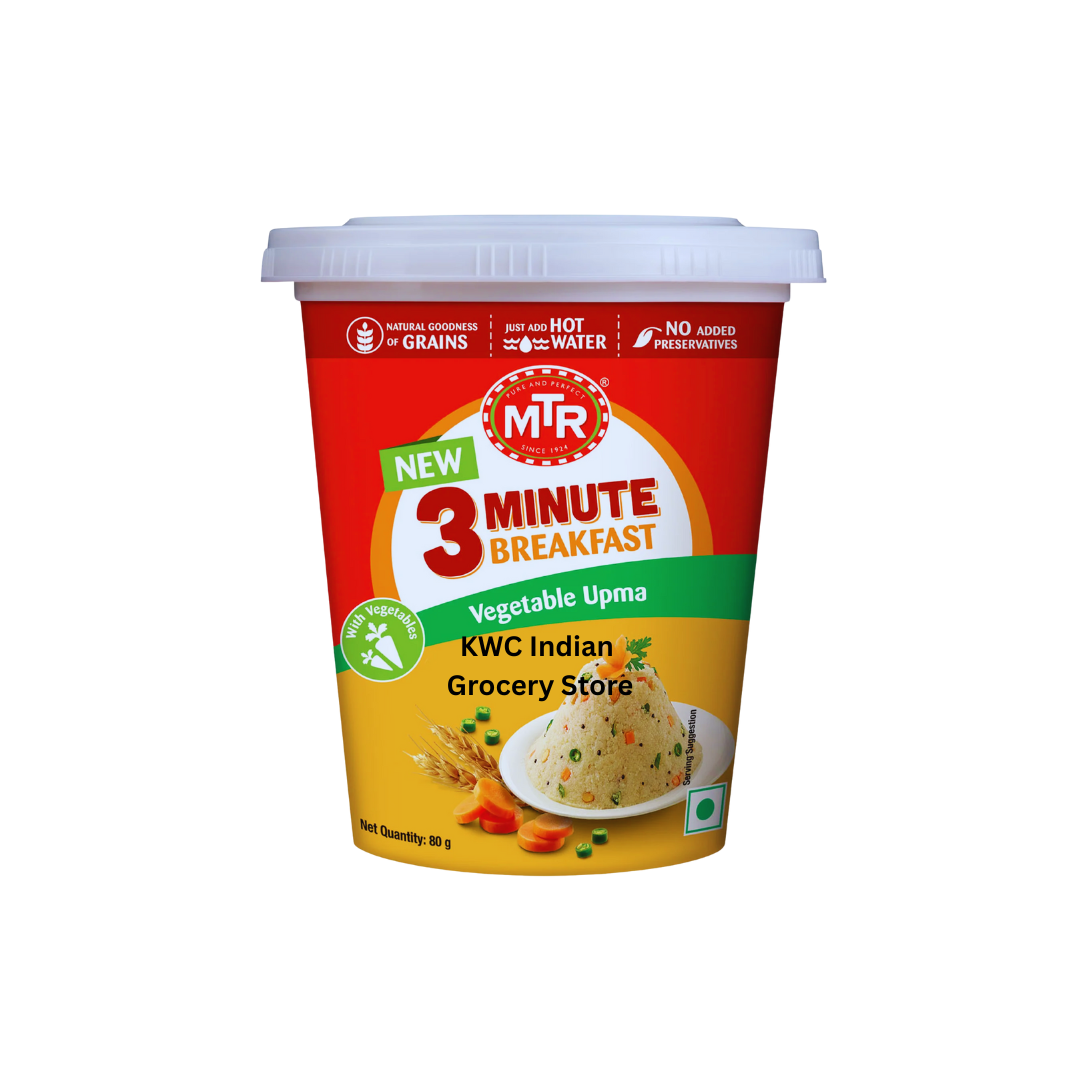MTR - 3 MIN Vegetable Upma CUP Upma 80G