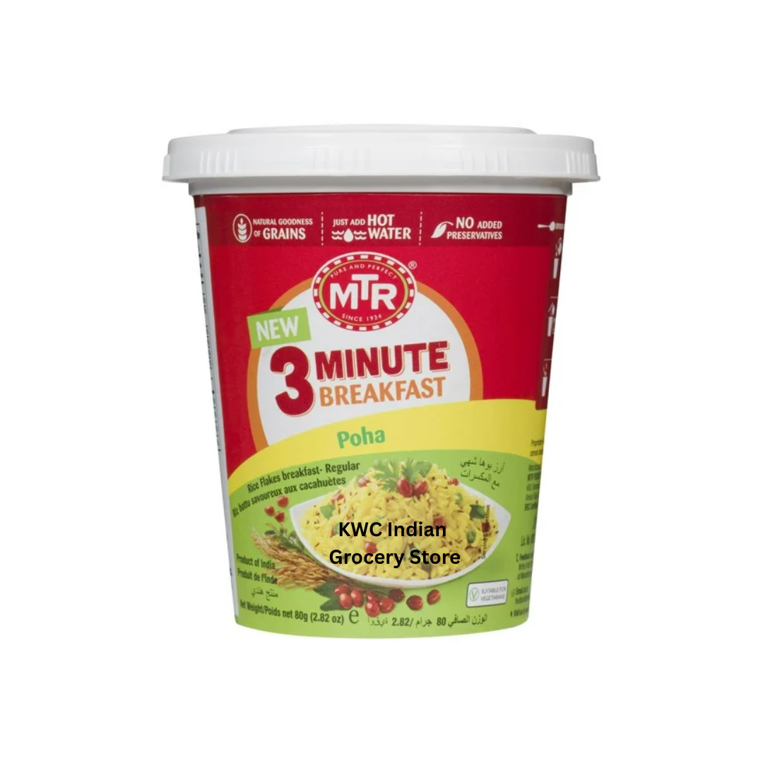 MTR 3 MIN POHA CUP 80G