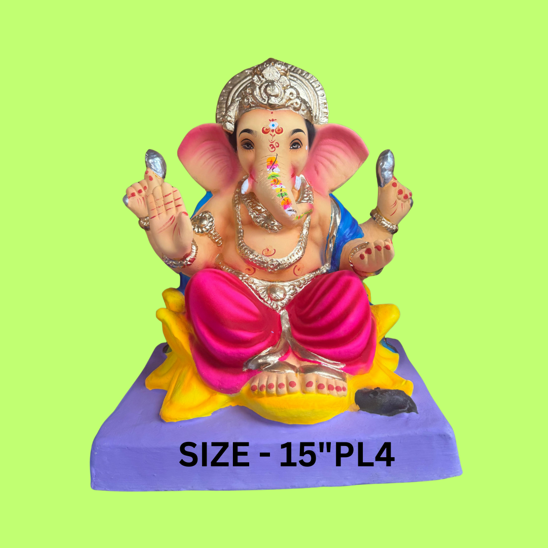 GANPATI MURTI SIZE - 15"PL4