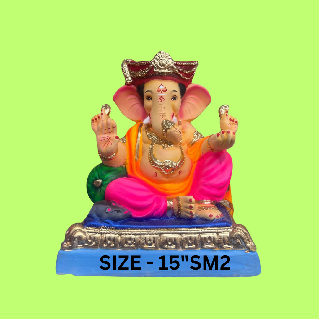 GANPATI MURTI SIZE - 15"SM2