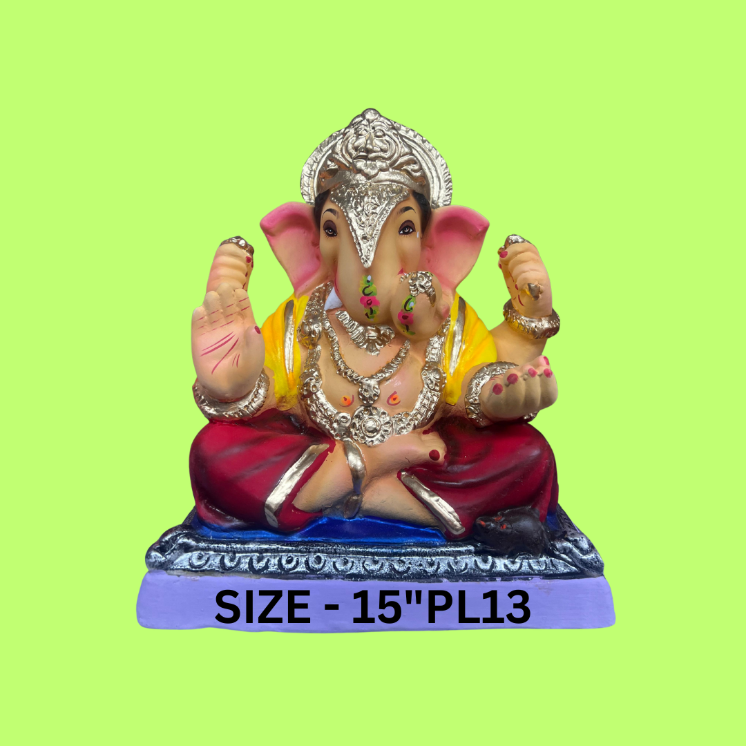 GANPATI MURTI SIZE - 15"PL13