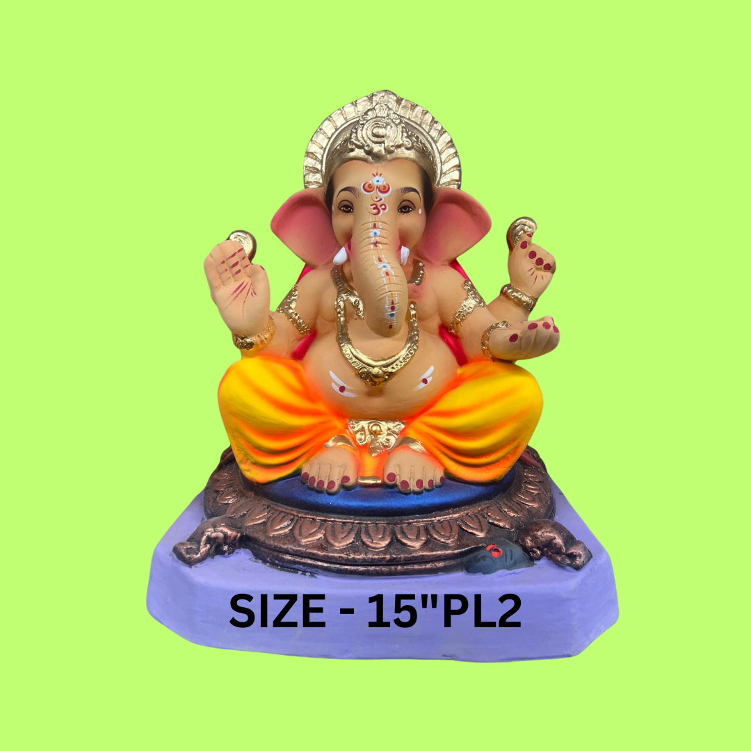 GANPATI MURTI SIZE - 15"PL2
