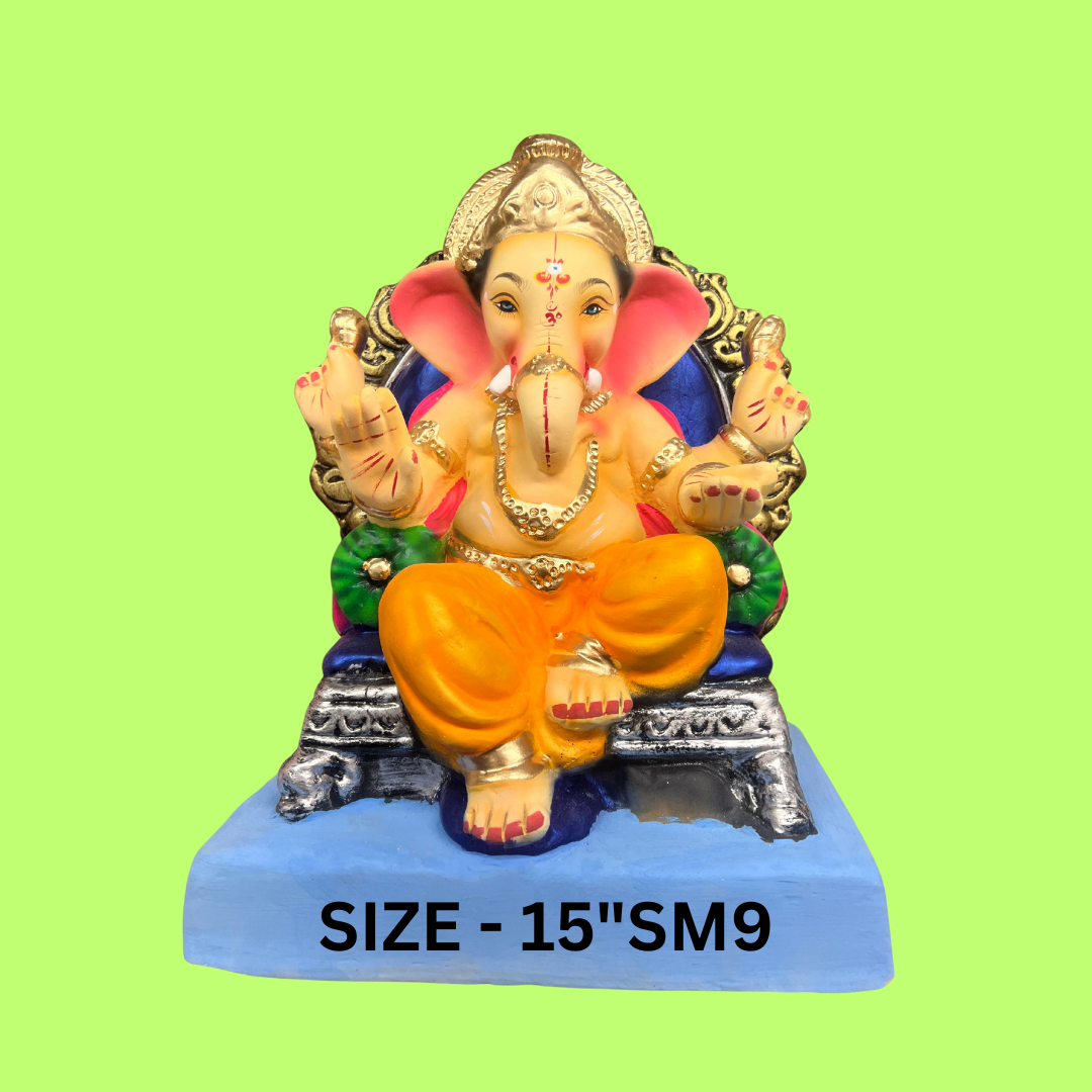 GANPATI MURTI SIZE - 15"SM9