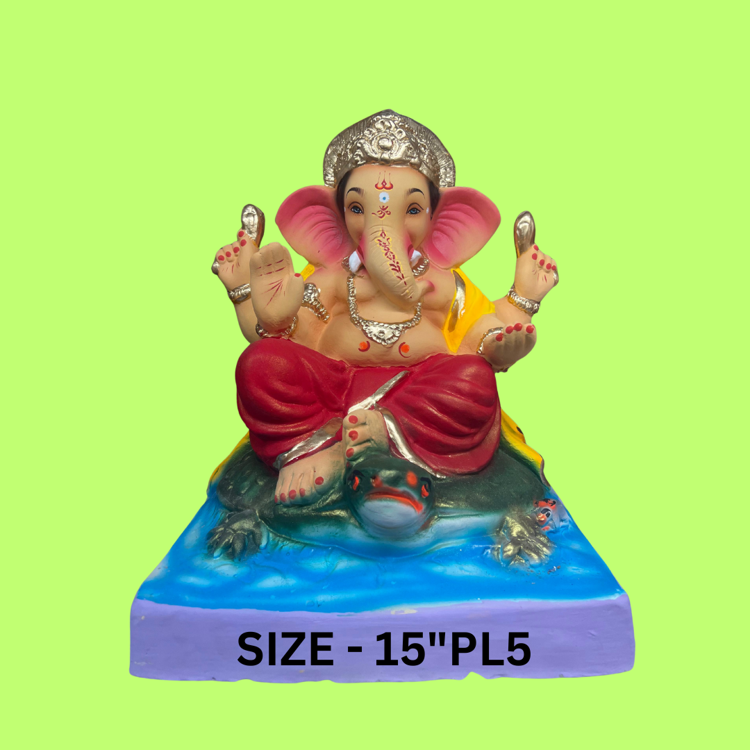 GANPATI MURTI SIZE - 15"PL5