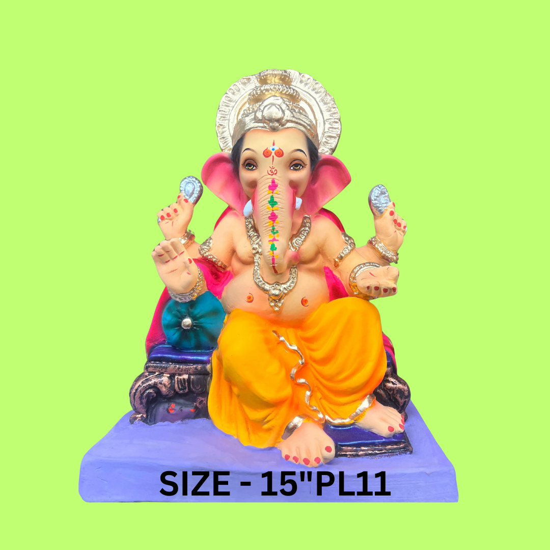 GANPATI MURTI SIZE - 15"PL11