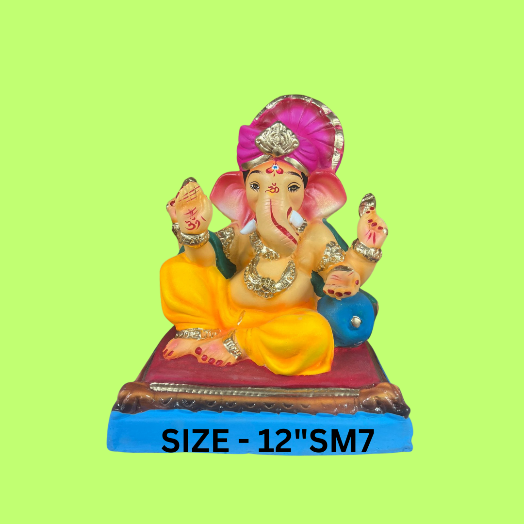 GANPATI MURTI SIZE - 12"SM7
