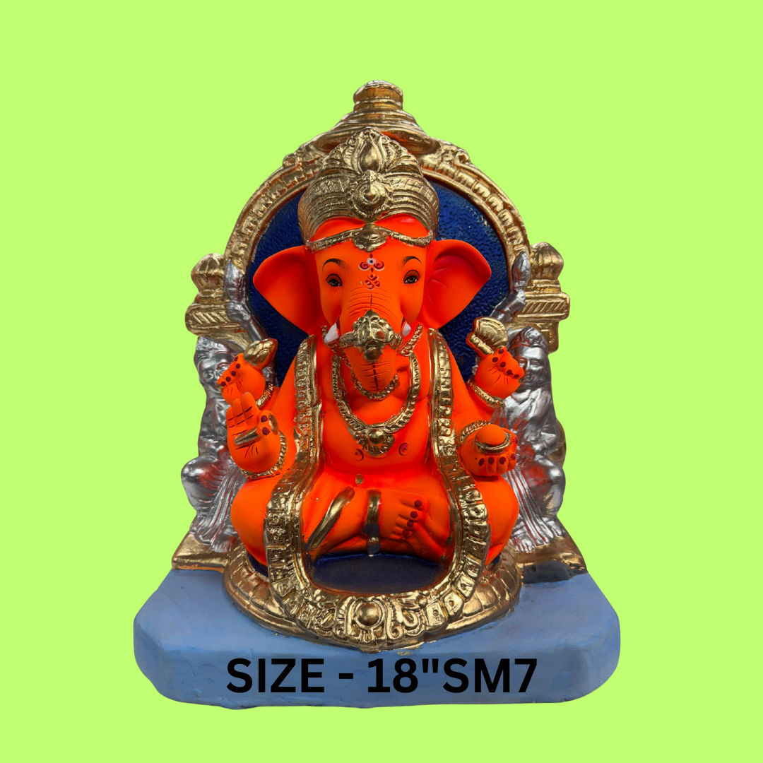 GANPATI MURTI SIZE - 18"SM7