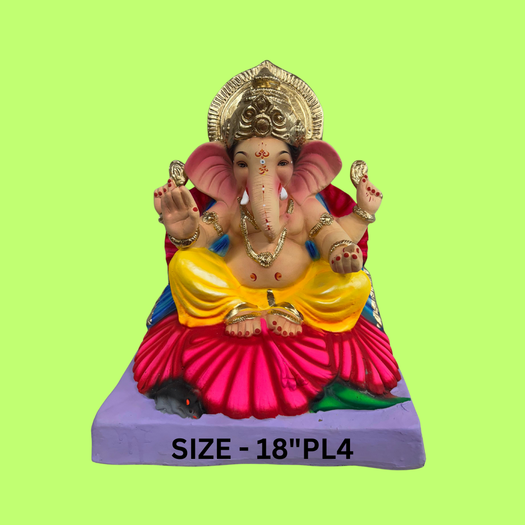 GANPATI MURTI SIZE - 18"PL4
