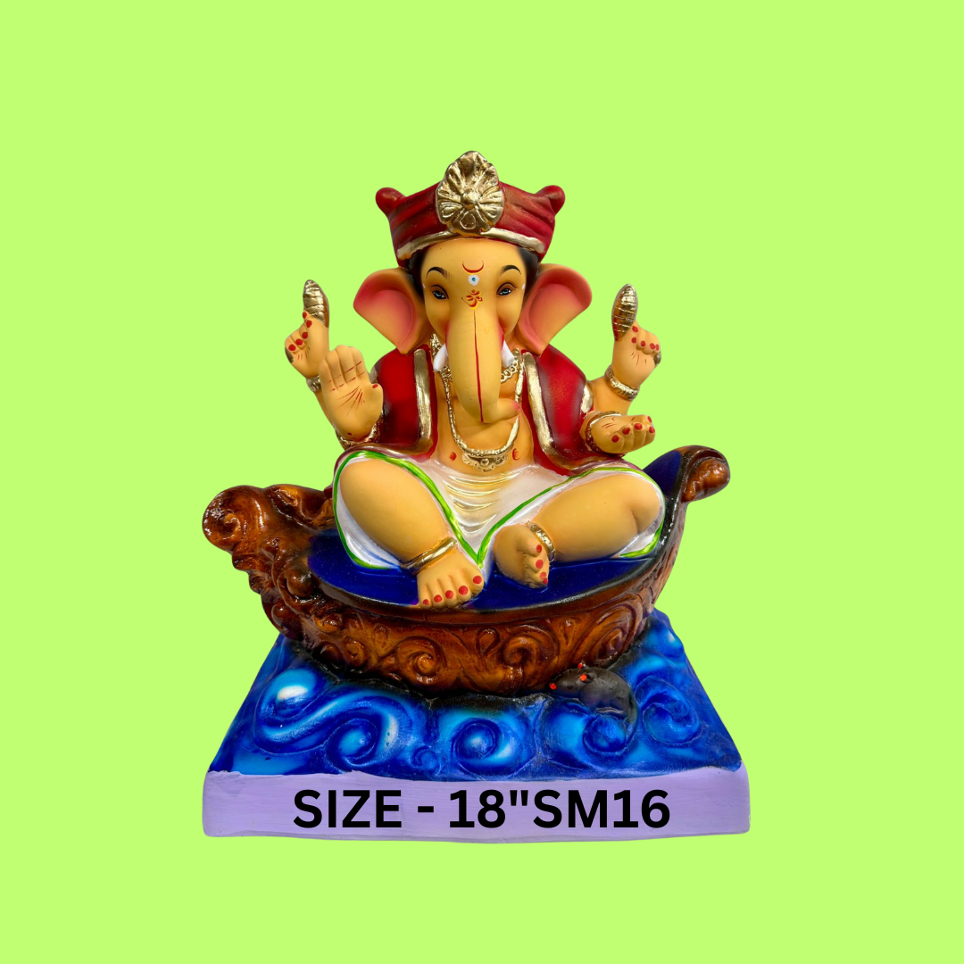 GANPATI MURTI SIZE - 18"SM16