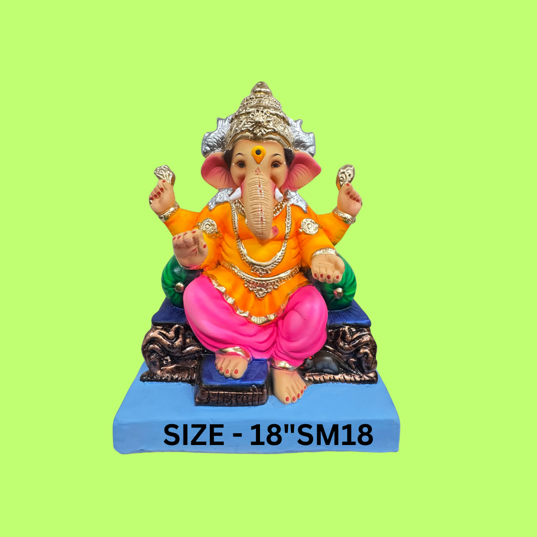 GANPATI MURTI SIZE - 18"SM18
