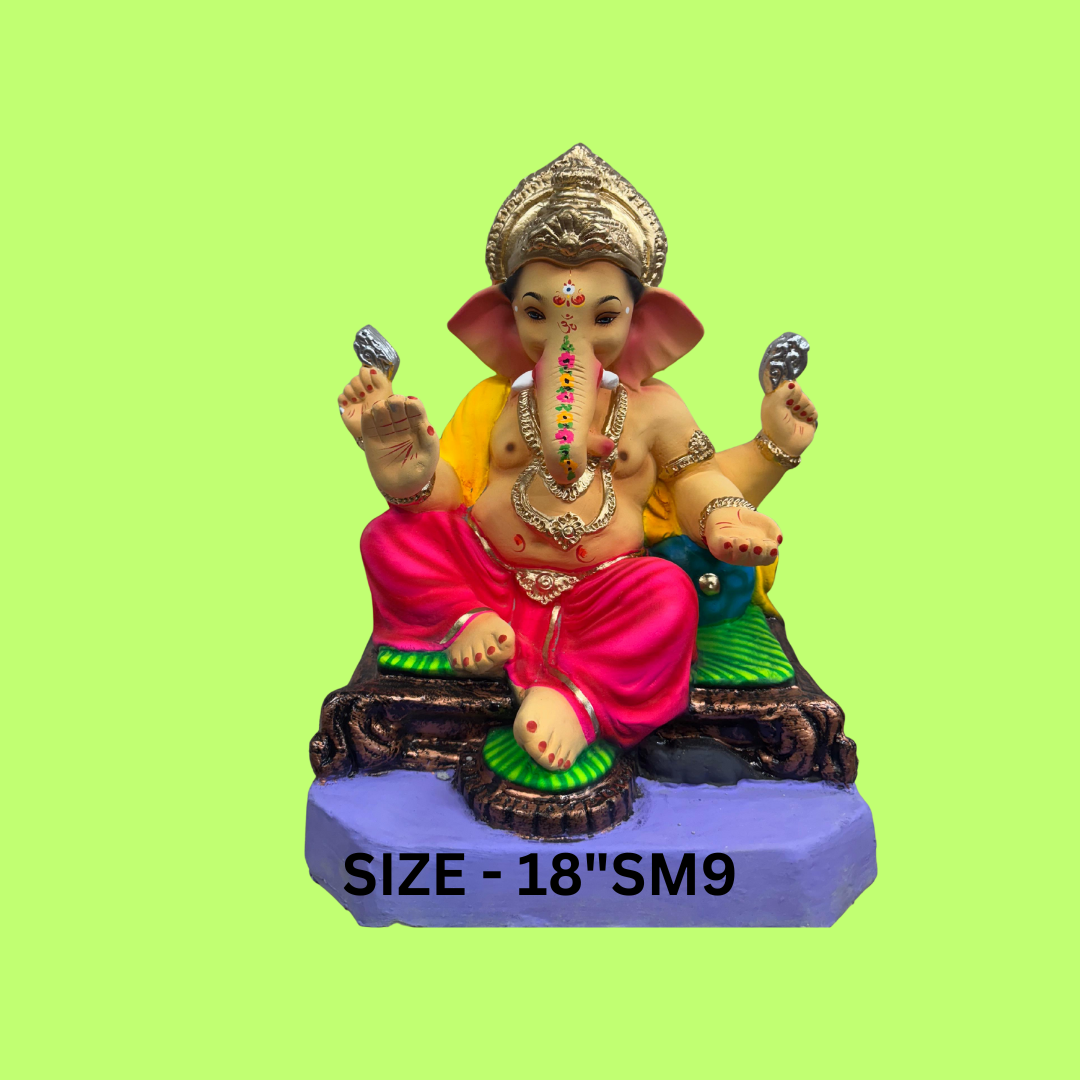 GANPATI MURTI SIZE - 18"SM9