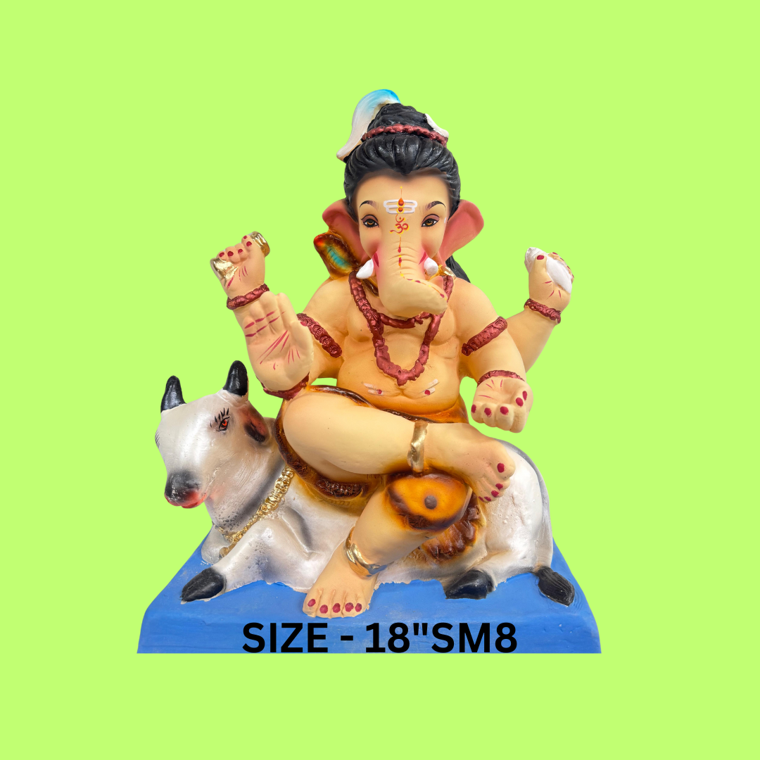 GANPATI MURTI SIZE - 18"SM8