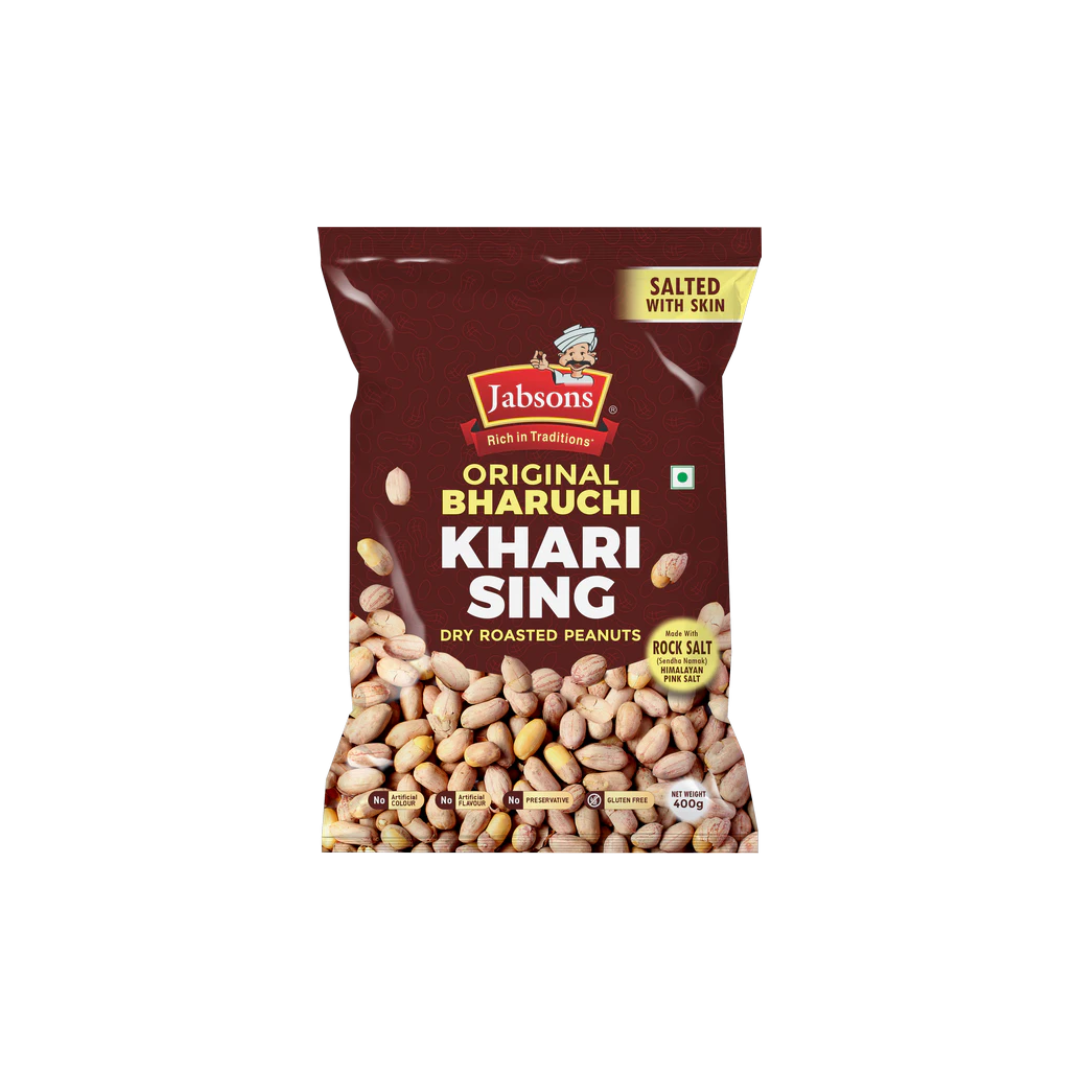 Jabsons Peanut Khari Sing (Skin)400gm