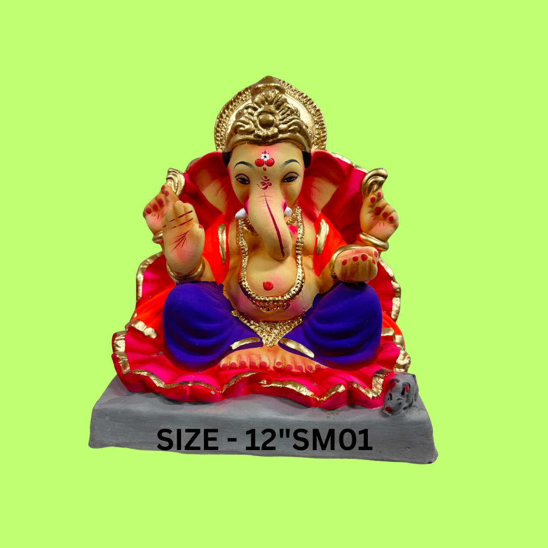 GANPATI MURTI SIZE - 12"SM1