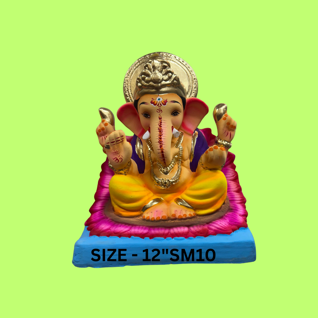 GANPATI MURTI SIZE - 12"SM10