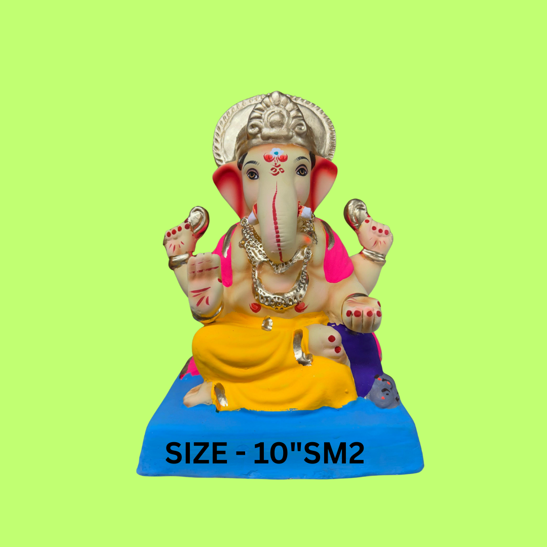 GANPATI MURTI SIZE - 10"SM2