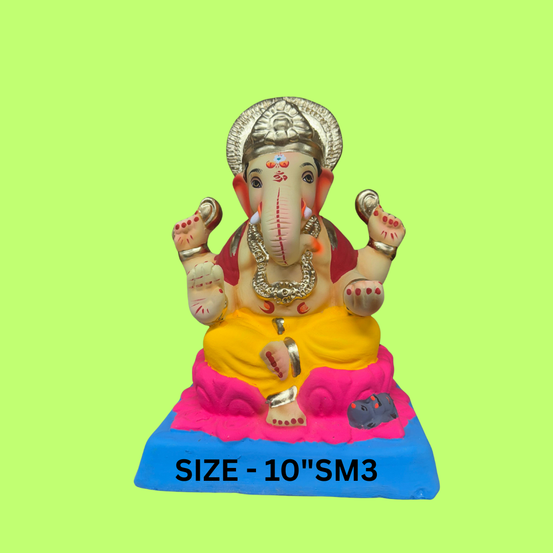 GANPATI MURTI SIZE - 10"SM3