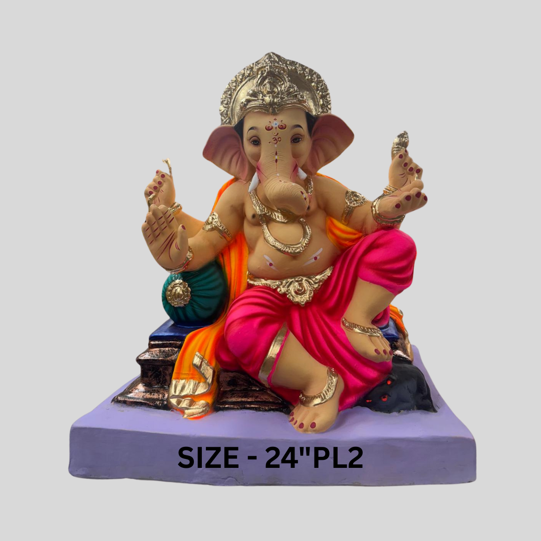 GANPATI MURTI SIZE - 24"PL2