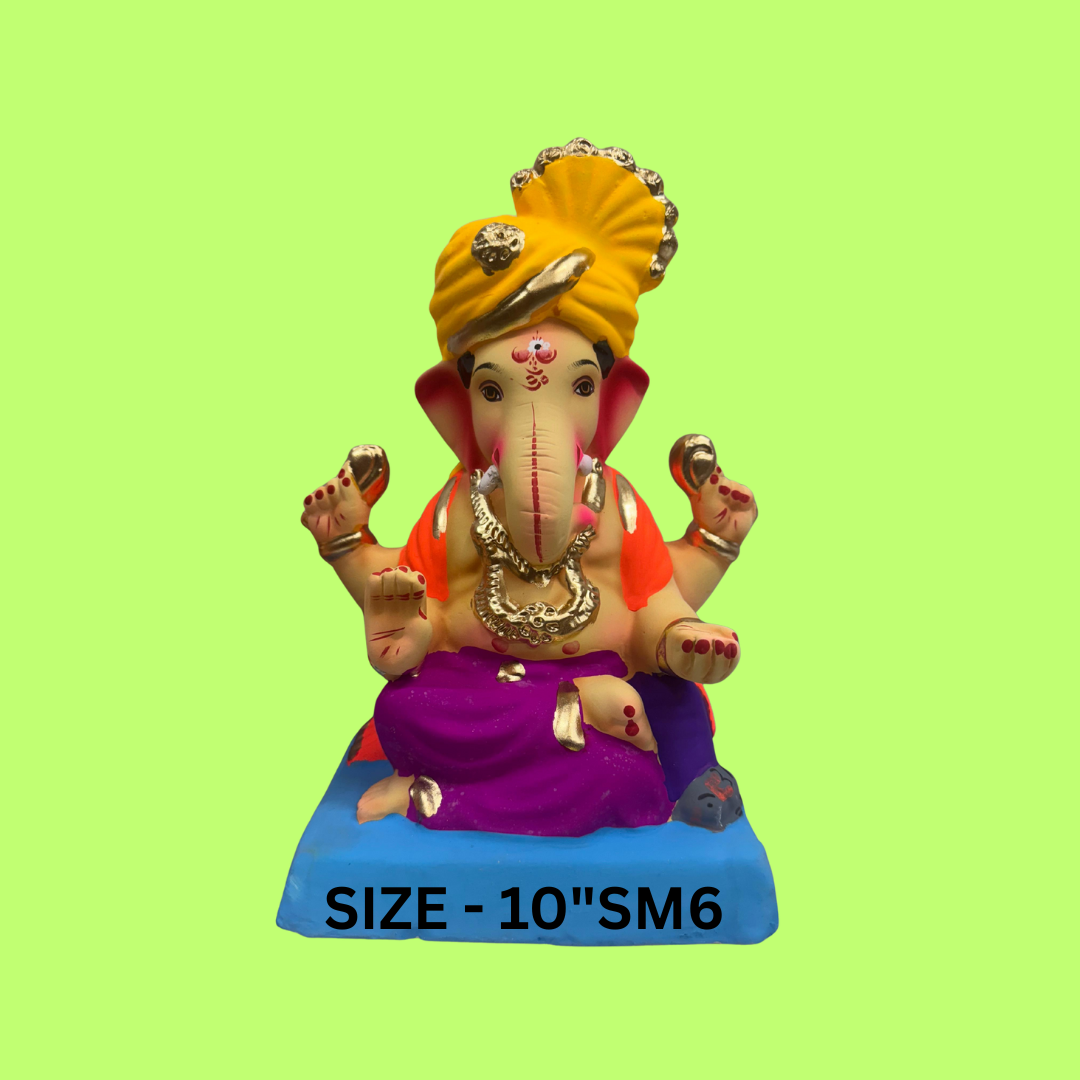 GANPATI MURTI SIZE - 10"SM6