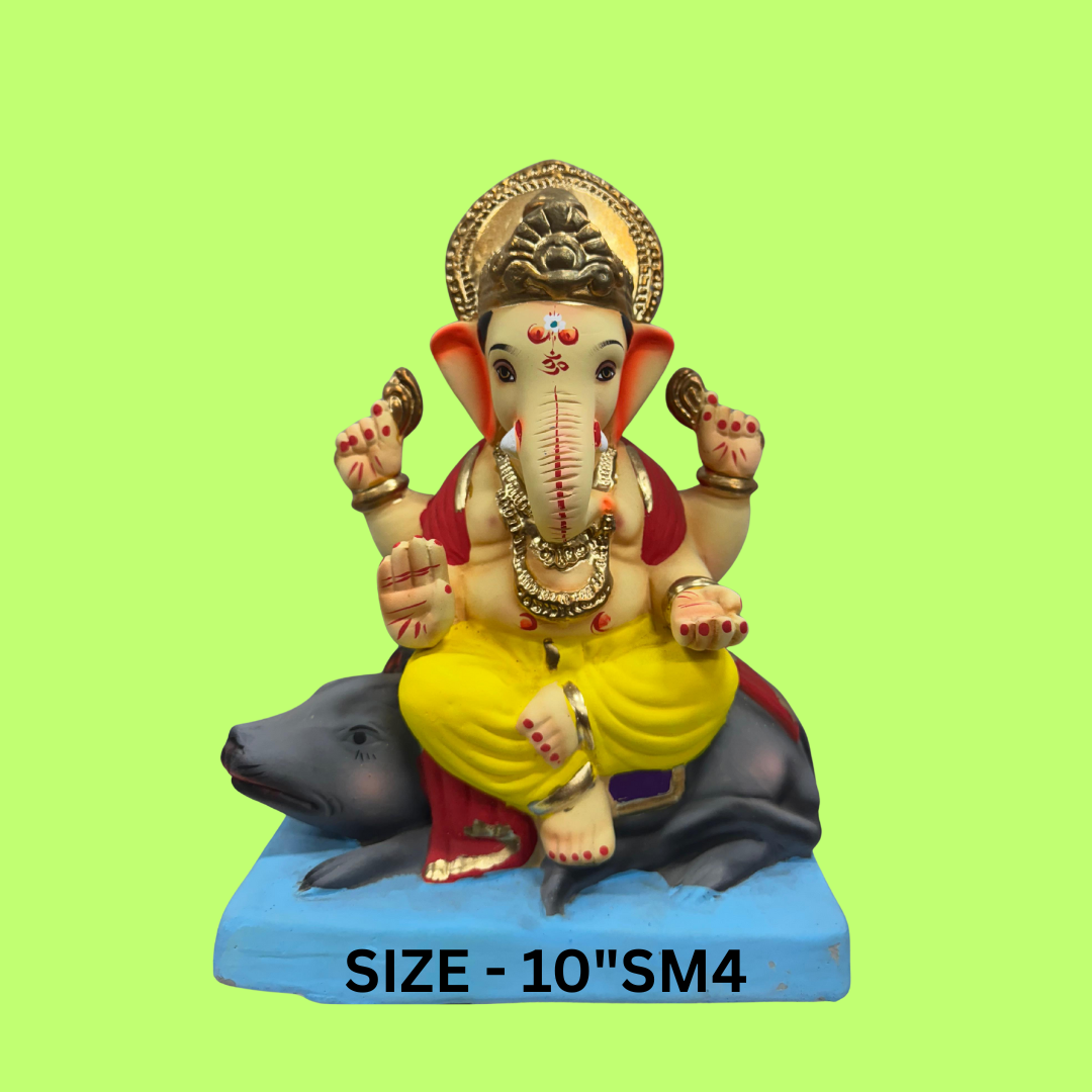 GANPATI MURTI SIZE - 10"SM4