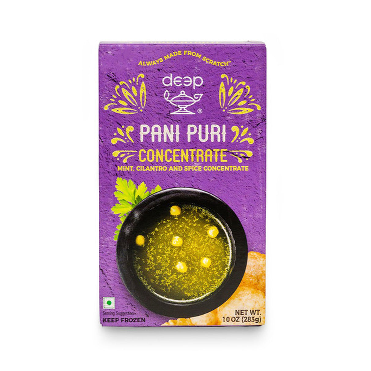 Deep frozen Pani Puri chutney 10 oz