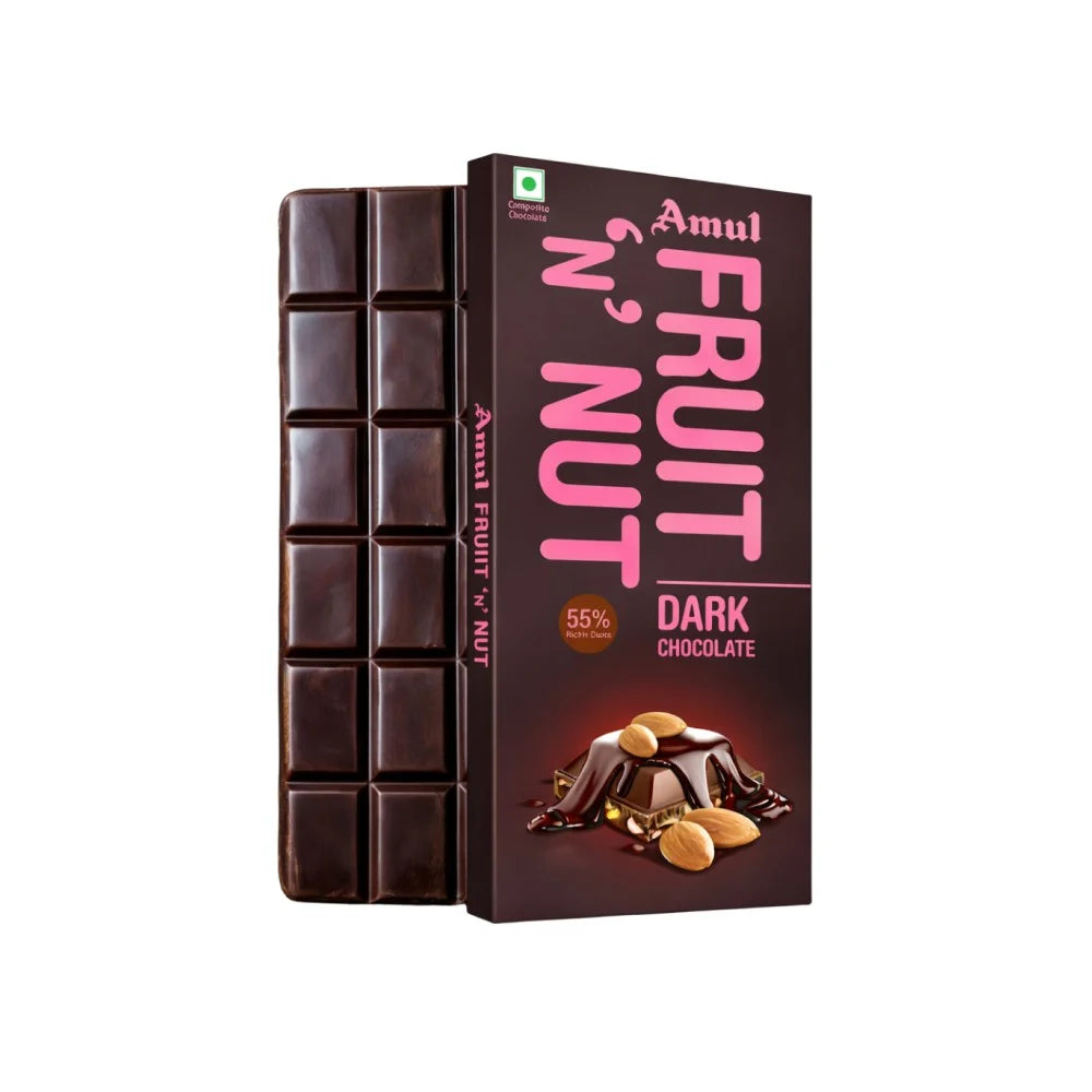 Amul Fruit & Nut Dark Chocolate 55% 35gm